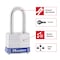 Master Lock Master Lock 3-3 in. H X 1-9 in. W X 27 in. L Steel 4-Pin Cylinder Exterior Padlock, PK3 3TRILF - alternate 3